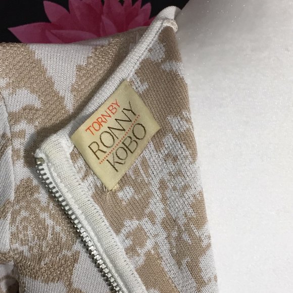 Torn by Ronny Kobo "Natalie" Peplum Top - Picture 9 of 11